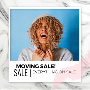 MOVING SALE! EVERYTHING ON SALE!